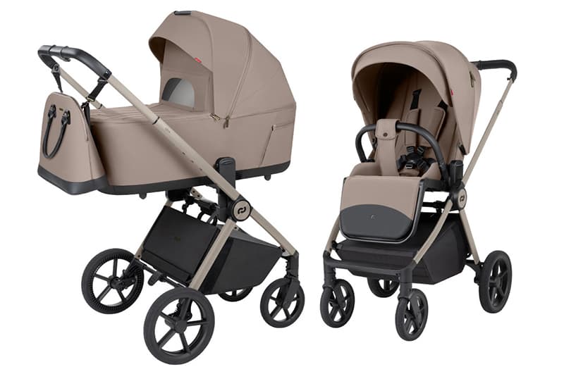 Коляска універсальна Ultra CRL-6556 2в1 Vintage Beige CARRELLO
