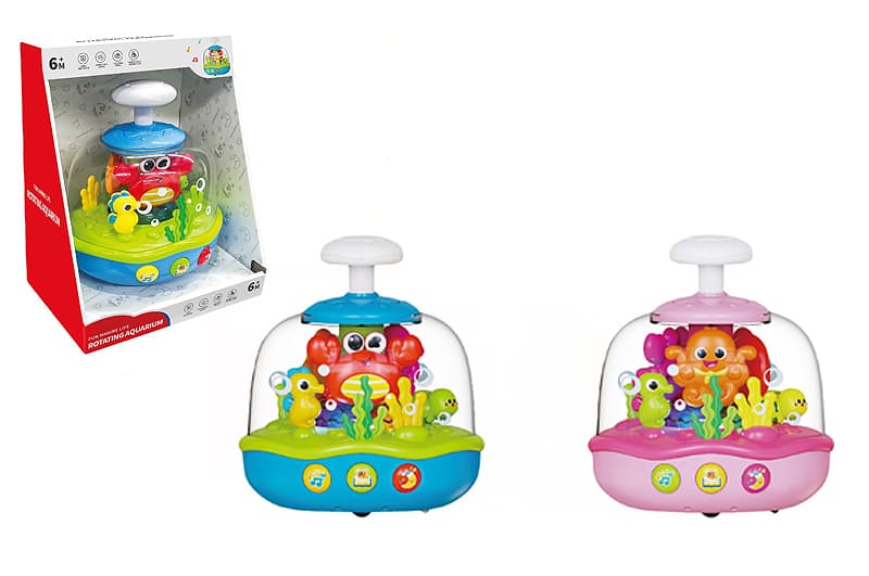 Дзиґа O-18800 на батарейках, в коробці р.18.5x16x24.5 см YG Toys