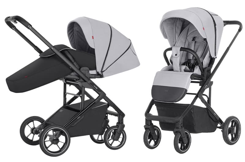 Коляска прогулянкова CRL-5508 "Alfa" Feather Grey BF CARRELLO