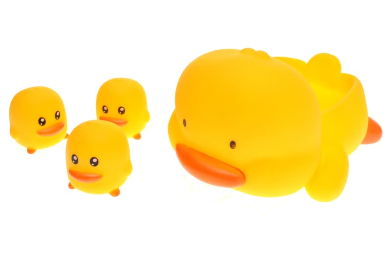 Набір пікалок 613 "Каченята" 4 шт. в сітці YG Toys