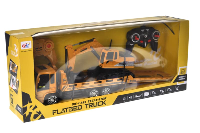 Автовоз на радіокеруванні 710-A2 акумулятор, в коробці р.58x12x24 см YG Toys