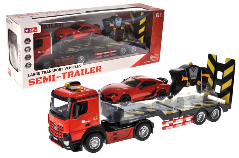 Автовоз на радіокеруванні 93316 акумулятор, в коробці р.61,5x16x26 см YG Toys