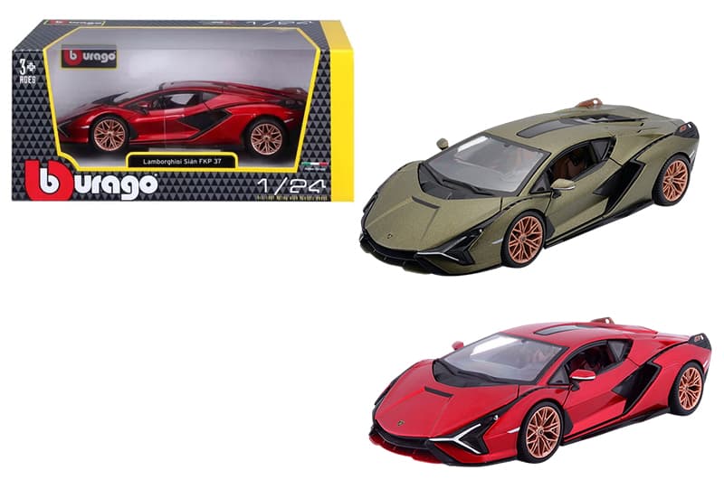 Машина 18-21099 "LAMBORGHINI SIAN FKP 37" 1:24 Bburago