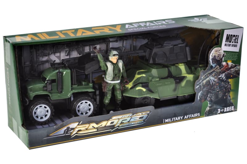 Військова машина 7-3 з набором YG Toys