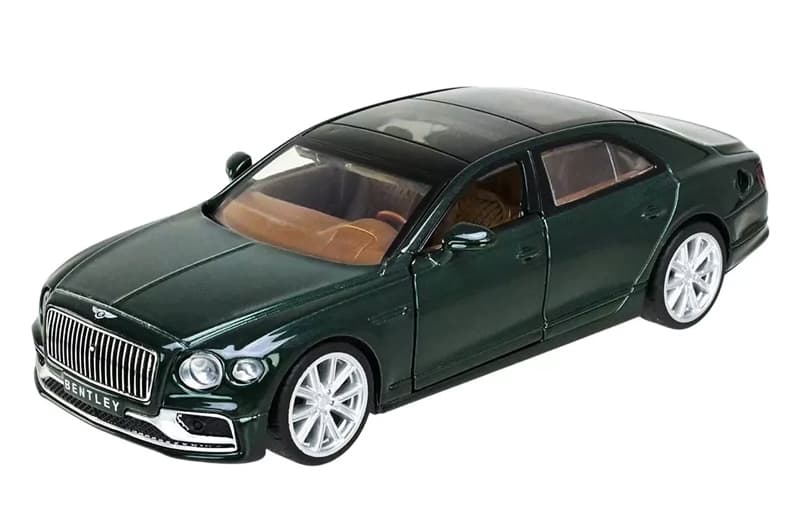 Машина (електро) металева АВТОПРОМ 68718R/ 68718G 1:38 "Bentley Flying Spur Hybrid" батар., світло, звук, відкр.двері, капот, багаж., коробка, фото 4
