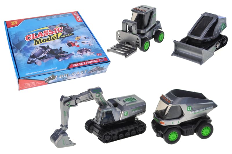 Машинка спецтехніка XG879-021 металева інерційна YG Toys
