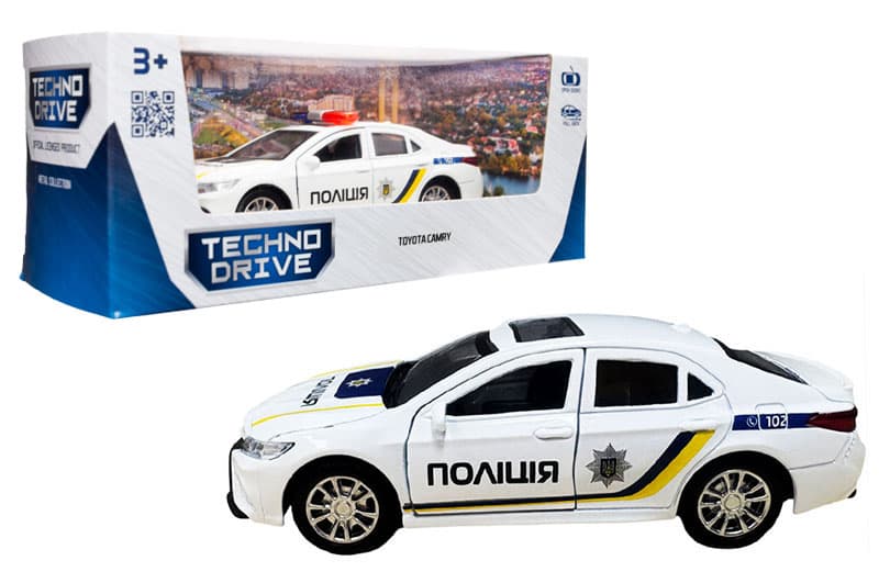 Машина KM250416 "TOYOTA CAMRY Поліція" TECHNODRIVE