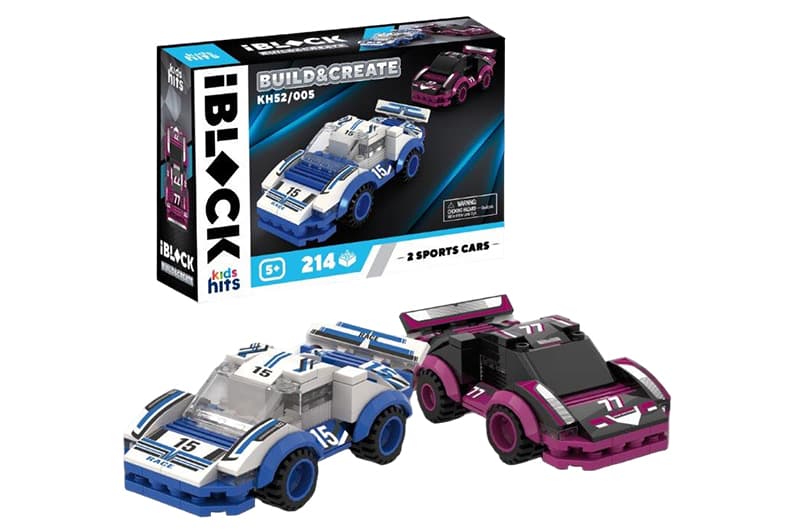 Конструктор KH52/005 "IBLOCK JUNIOR" 212 деталей, у коробці р.24x6x16 см Kids hits