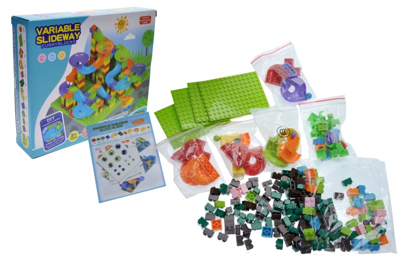 Конструктор-лабіринт «Кулькотрек» YG TOYS, 256 деталей