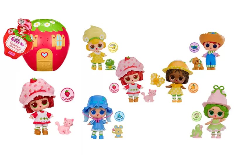 Лялька 596530 L.O.L. SURPRISE! серії "Loves Strawberry Shortcake" – ШАРЛОТТА-СУНИЧКА ТА ДРУЗІ
