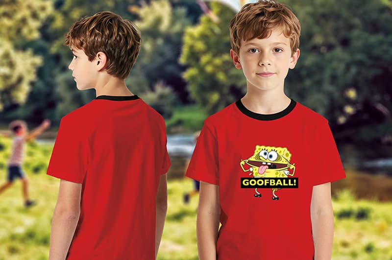Футболка бавовняна QB-SB-001-01-122-128 SpongeBob Junior 122-128 qbee