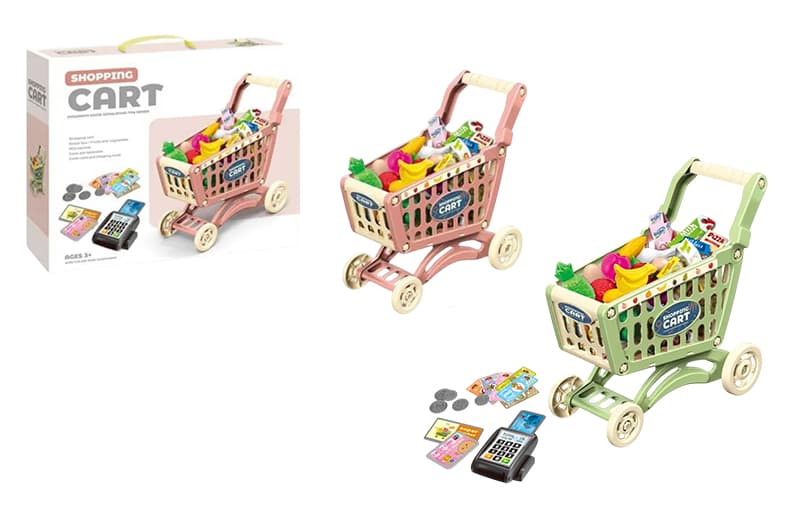Візок супермаркет HS5566 з набором, в коробці р.37x9.2x31.5 см YG Toys