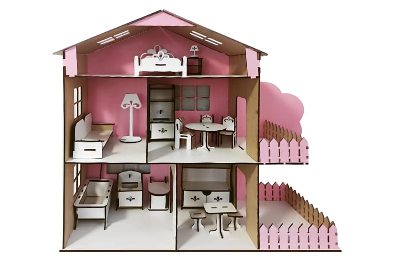 Ляльковий будиночок 4380 «TREE HOUSE» Рожевий