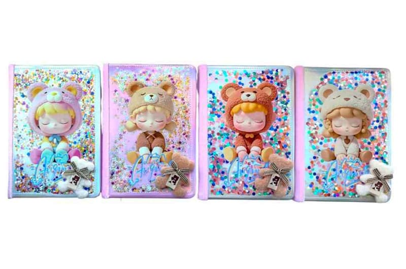 Блокнот А5, 763906ML PU Teddy 3 р.14×21см, 80 арк