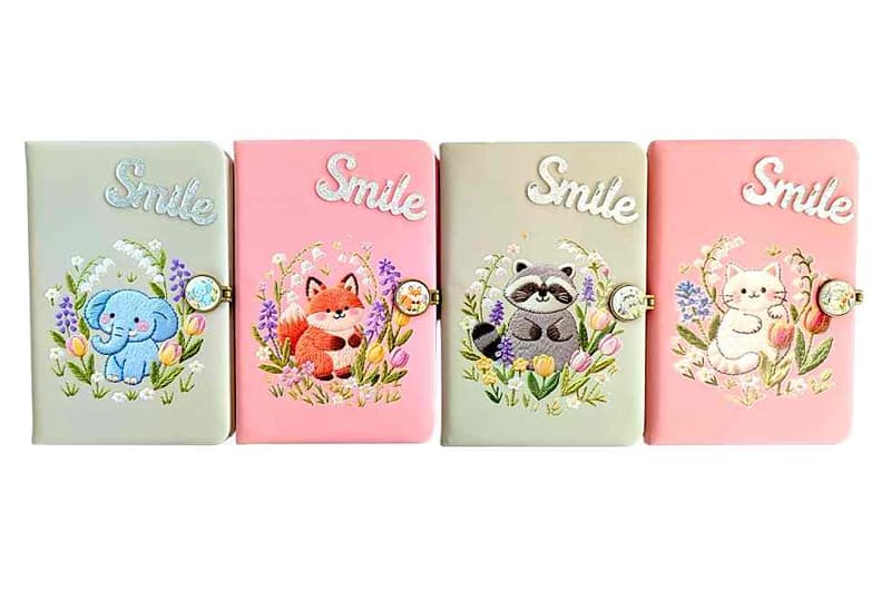 Блокнот на магніті А5 PU Smile р.14×21см, 80 арк