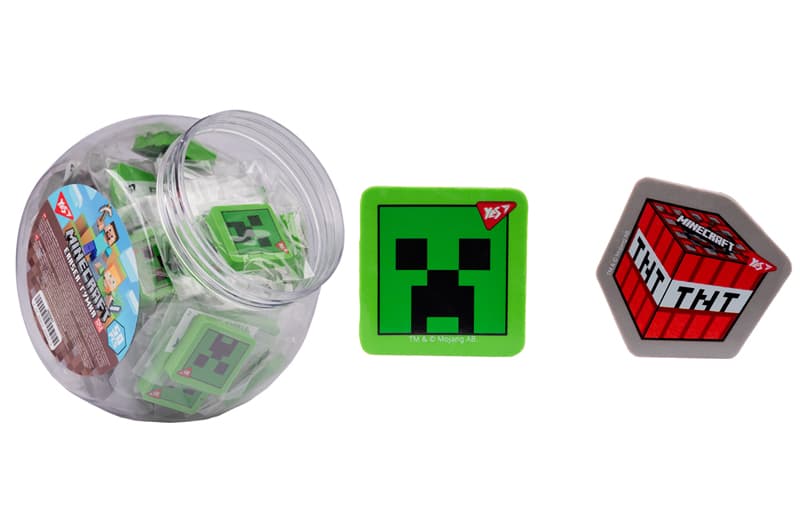 Гумка фігурна 560607 "Minecraft" 2 диз. мікс Yes