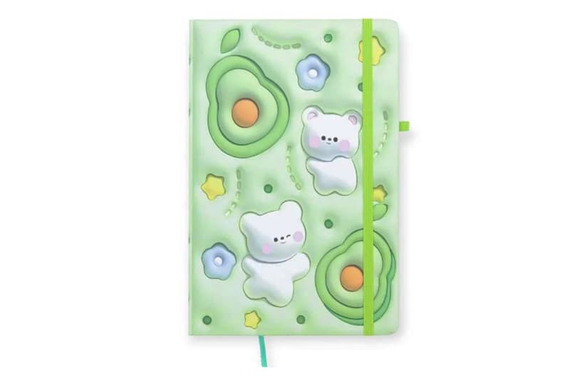 Блокнот на гумці Kiddy sweet А5 761254ML 13.6×20.8 см, 80л.,тверда обкладинка