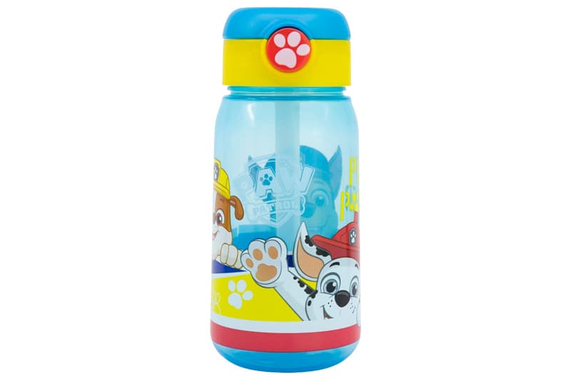 Пляшка дитяча пластикова з кришкою та соломинкою 510мл "Paw patrol pup power"