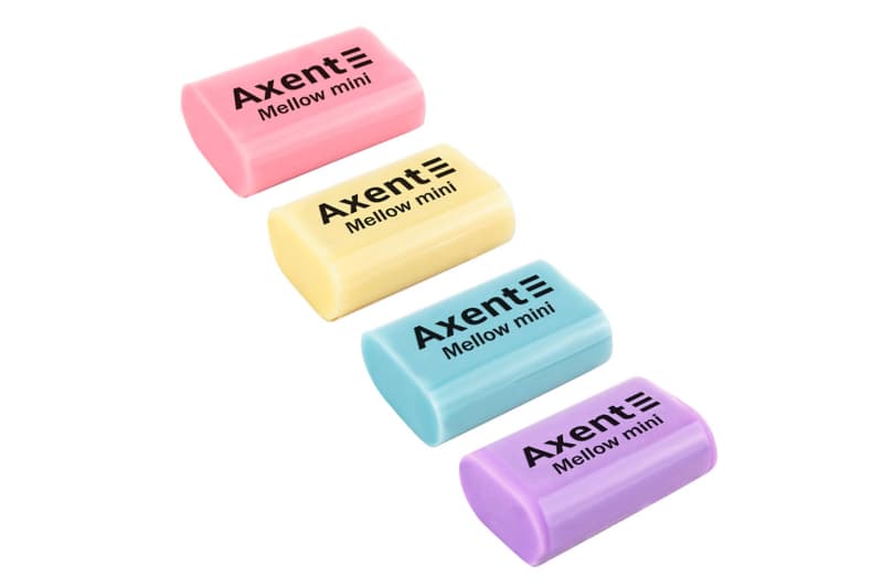Гумка AXENT 1193 м'яка Mellow mini (36шт)