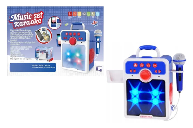 Колонка "KARAOKE" Bluetooth в коробці