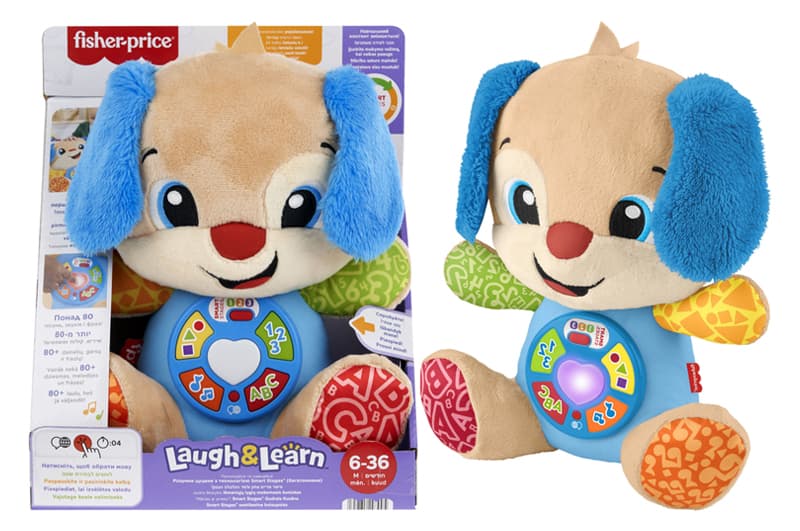 Розвиваюча іграшка Mattel Laugh & Learn «Розумне цуценя» Smart Stages JFD23
