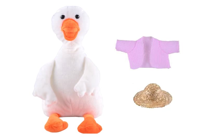 М’яка іграшка «Каченя» Shake Me з пікалкою в кульці YG TOYS YC880-2