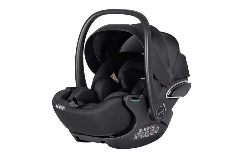 Автокрісло перенесення (бебікокон) CRL-14101 "Vega" Absolute Black i-Size 40-87см CARRELLO