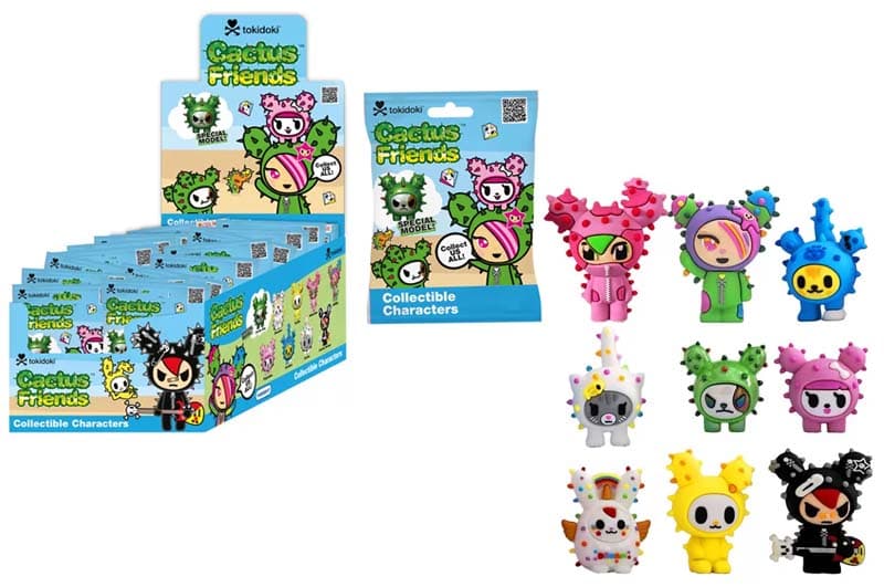 Фігурка-сюрприз Kiddisvit Tokidoki «Кактусові друзі» TK020 (в асортименті)