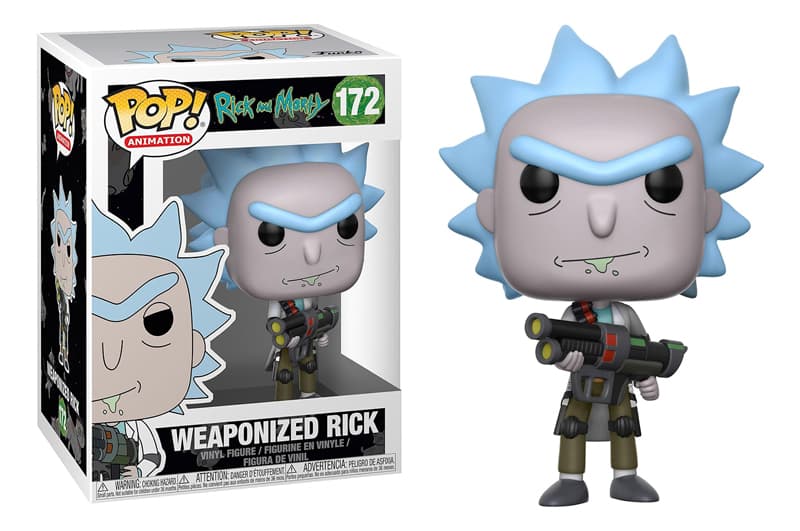 Ігрова фігурка 12439-PX-1QW "Rick & Morty, Weaponized Rick" FUNKO POP