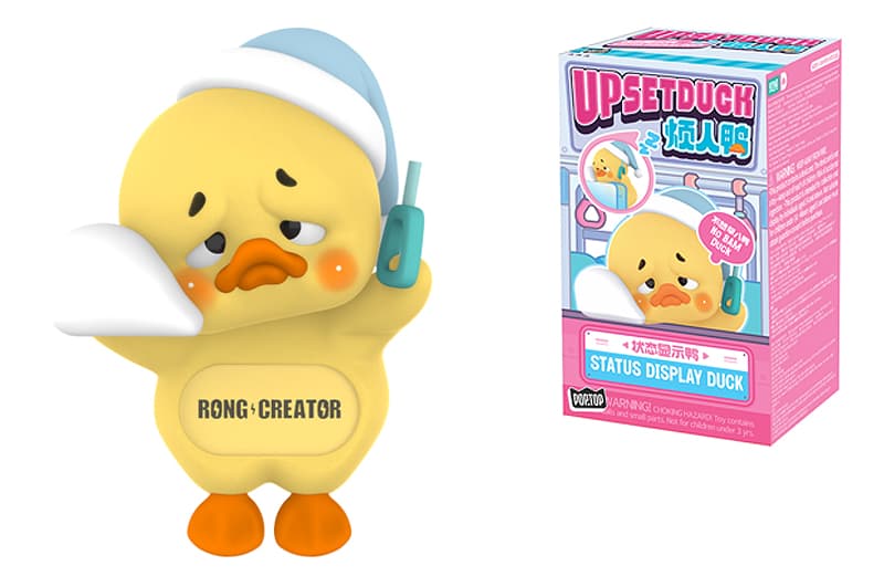 Колекційна фігурка AP17183808900C 1983toys Upset Duck, особливий муд, в асортименті, у дисплеї Pop Top