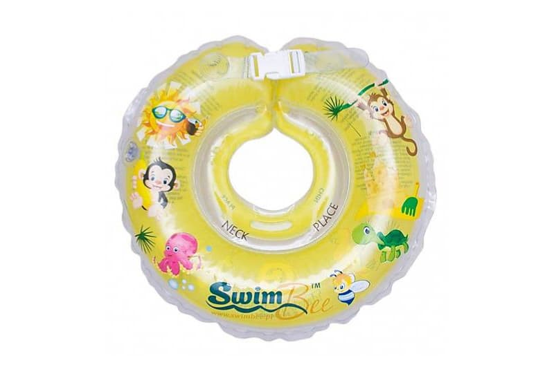 Круг для купання SwimBee жовтий