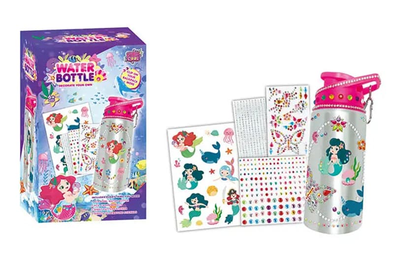 Набір для творчості YG TOYS «Розфарбуй пляшку: Русалка»