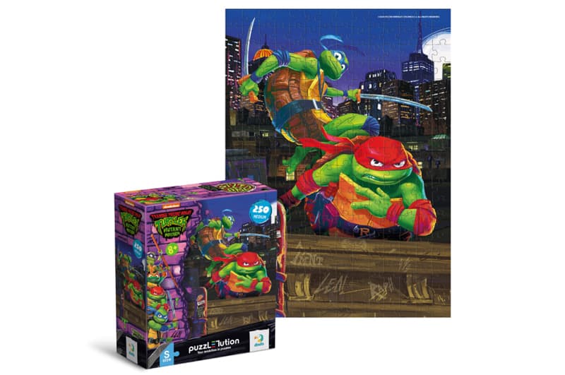 Пазли - 250 елм. - 200528 "TMNT. Леонардо та Рафаель" DoDo