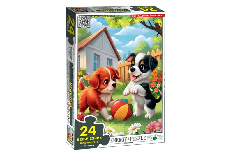 Пазл 24 елем. "Цуценята" КФІ