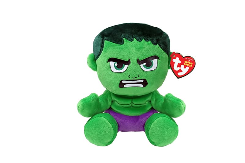 М’яка іграшка 44004 Marvel "Халк" 15 см TY