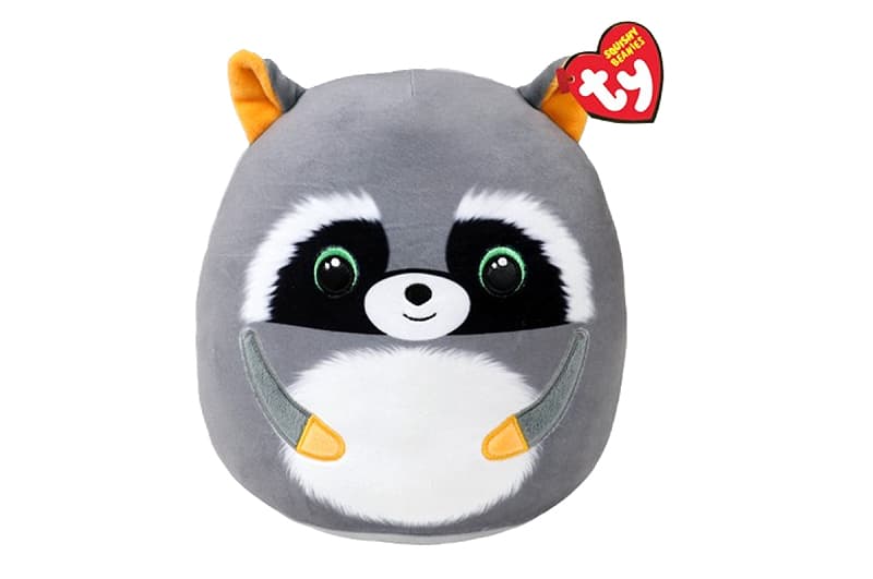 М’яка іграшка 39285 Squish-A-Boos Єнот "SNEAKY" 20 см TY