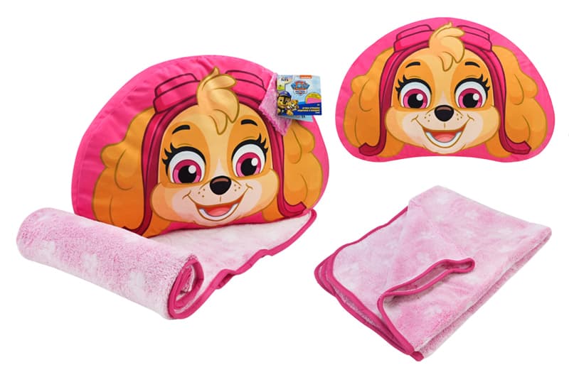 М'яка подушка з пледом KH70/002L Paw Patrol р.44x29x7см плед р.118x80см Kids Hits