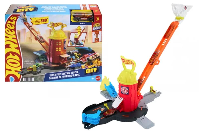 Ігровий набір "Пожежно-рятувальна суперстанція" Hot Wheels