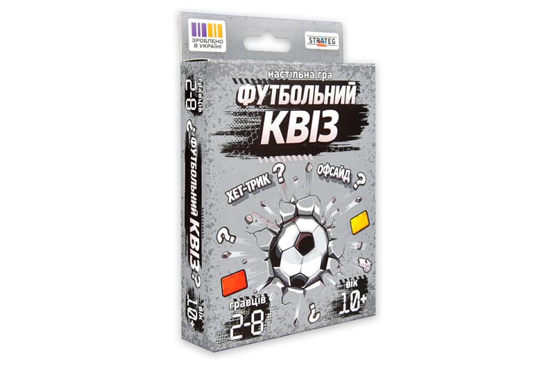 Настільна гра 31205 Футбольний Квіз Strateg