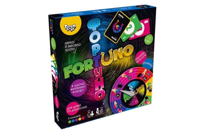 Настільна гра UF-02-01U "ФортУно" велика DANKO