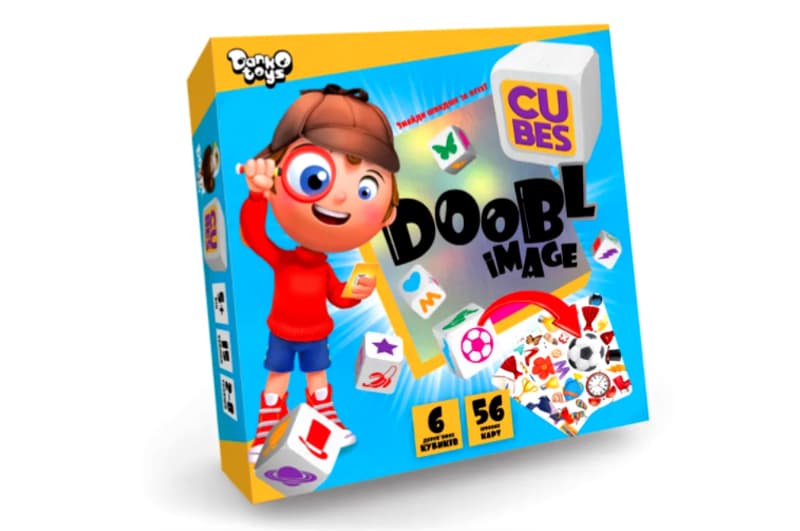 Настільна гра DBI-04-01U "Doobl Image Cubes" DANKO