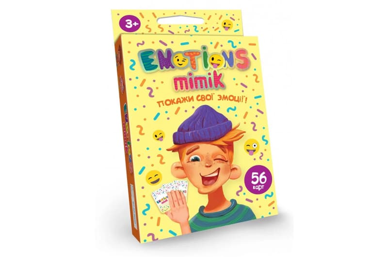 Настільна гра EM-01-01U "Emotions Mimik" DANKO