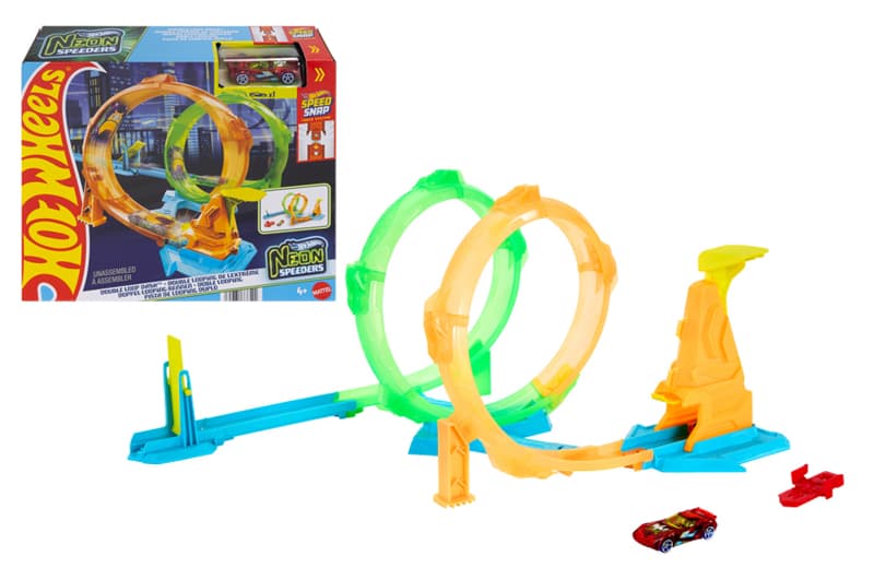 Ігровий набір JMG49 "Неонова петля" Hot Wheels