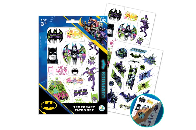 Набір тимчасових тату 200547 "BATMAN" Команда DoDo
