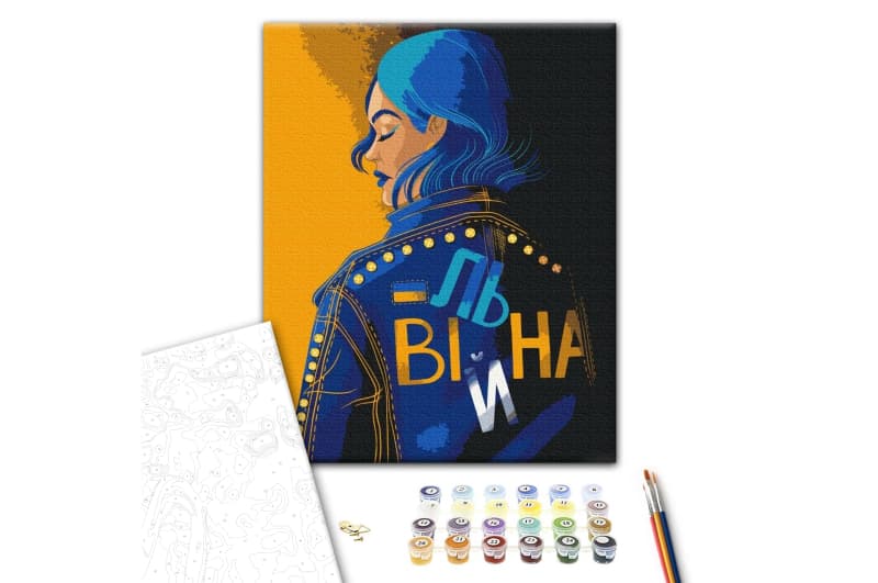 Картина за номерами Brushme «Вільна», 40×50 см, BS53274