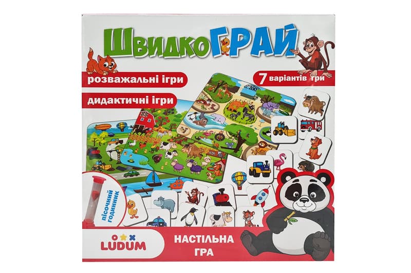 Настільна гра «ШвидкоГрай» Масік LD1049-57