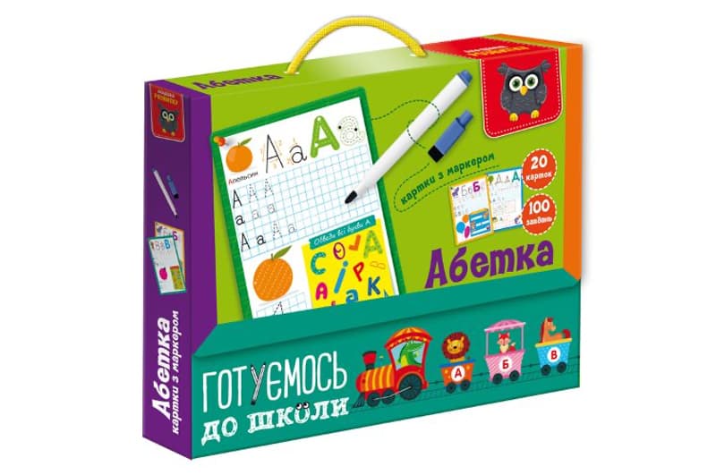 Розвиваюча гра "Академія розвитку. Готуємось до школи: Абетка" VT5010-21 VladiToys
