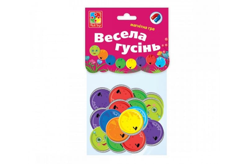 Магнітна гра "Весела гусінь" VT5900-04 VladiToys