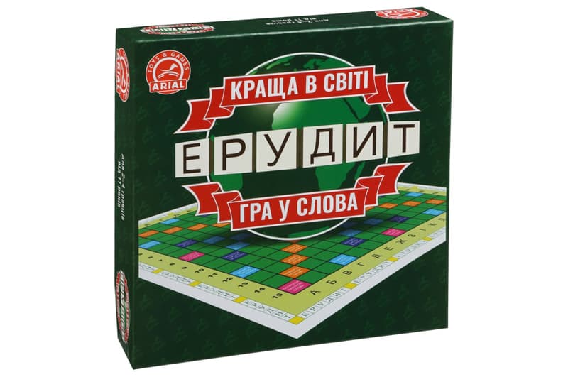 Настільна гра "Ерудит-УКР" Arial
