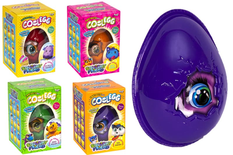 Набір для творчості CE-02-01,02,03,04,05 "Cool Egg" яйце мале DANKO